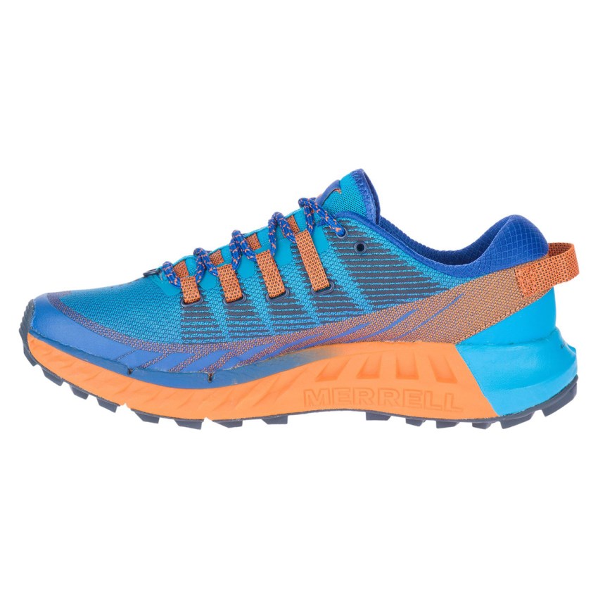 Chaussure Trail Merrell Agility Peak 4 Bleu Homme | F.L.ENFA